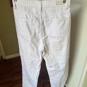 BLANK NY THE BAXTER RIBCAGE RAW HEM STRAIGHT LEG WOMEN JEANS 27 HI RISE